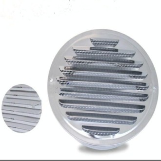 00mm External Wall Stainless Steel Flat Head Rain and Insect Proof Bird Hood