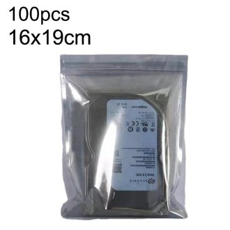 100pcs / Pack 16x19cm Anti-static Shielding Bag Hard Disk Insulation Bag Electronic Plastic Motherboard Packaging Bag