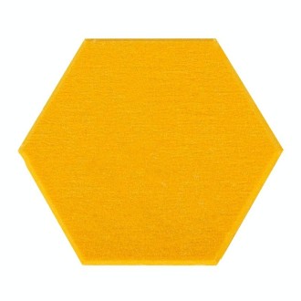 Polyester Fiber Wall Decoration Sound Insulation Cotton Sound Absorbing Board, Style: Without Glue (Orange Yellow)