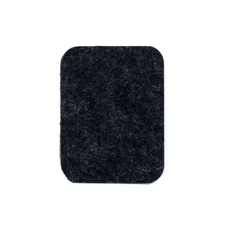 10 PCS Colorful Felt Soundproofing Panel Wall Decoration, Specification: 30x30cm(Sesame Black)