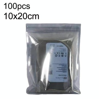 100pcs / Pack 10x20cm Anti-static Shielding Bag Hard Disk Insulation Bag Electronic Plastic Motherboard Packaging Bag