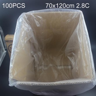 100 PCS 2.8C Dust-proof Moisture-proof Plastic PE Packaging Bag, Size: 70cm x 120cm