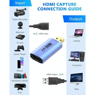 Z26A HDMI/F Female to USB 3.0/M Male HD Video Capture Card