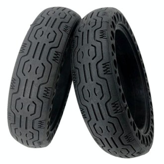 6.5x1.85 Solid Tire Honeycomb Tire Electric Scooter Tire,Specification: 36mm Card Slot