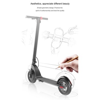 [EU Warehouse] X7 Outdoor Waterproof Foldable Off-road Scooter with 8.5 inch Vacuum Tires & LCD Display & LED Lights & 5AH Lithi