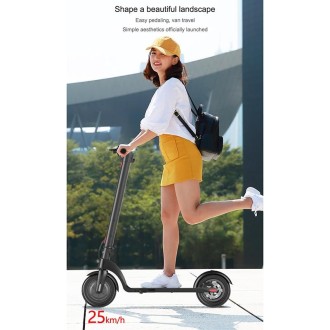 [EU Warehouse] X7 Outdoor Waterproof Foldable Off-road Scooter with 8.5 inch Vacuum Tires & LCD Display & LED Lights & 5AH Lithi