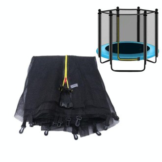 Outdoor Trampoline Protective Safety Net Sports Anti-fall Jump Pad,Size: 10 Feet-8 Poles-Diameter 3.06m