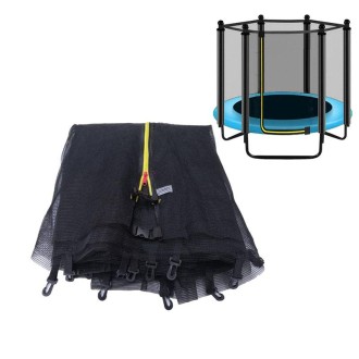 Outdoor Trampoline Protective Safety Net Sports Anti-fall Jump Pad,Size: 13 Feet-8 Poles-Diameter 3.96m