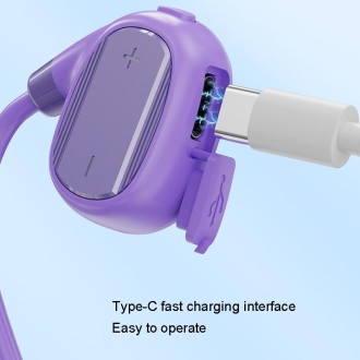 Gas Transmission Open OWS 5.3 Bluetooth Earphone(Purple)