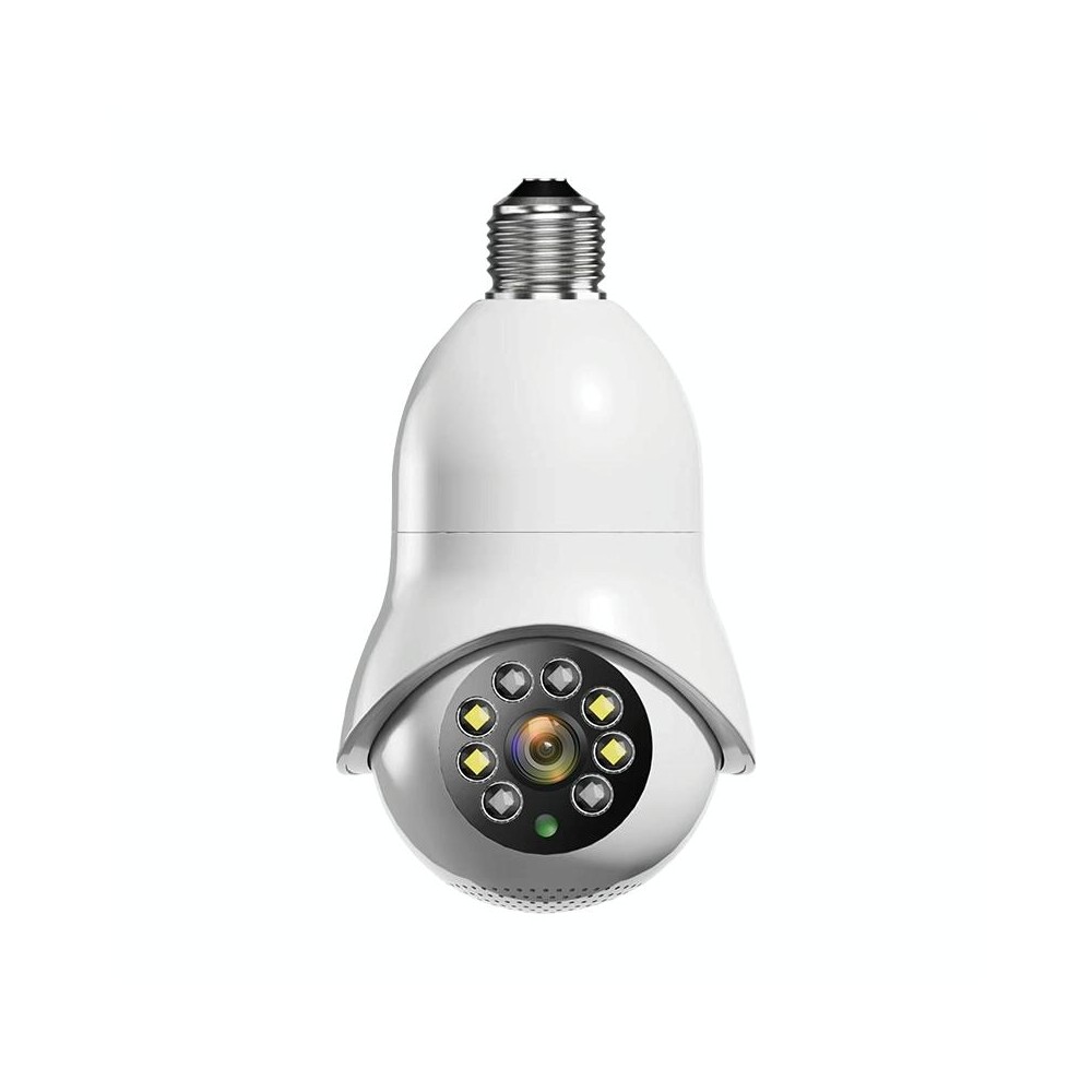 DP31 2.0MP HD Light Bulb WiFi Surveillance Camera, Support Motion Detection, Night Vision, Dual Light Source(White)