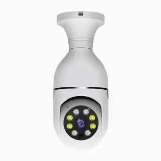 GA-C11 1080P 2MP 5G Dual Frequency Two-way Voice Intercom Bulb Camera (White)