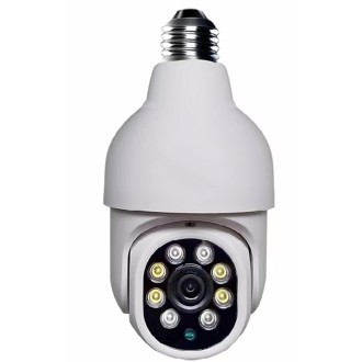 DP19 Smart WiFi HD Outdoor Network Light Bulb Camera, Support Infrared Night Vision & Motion Detection & TF Card