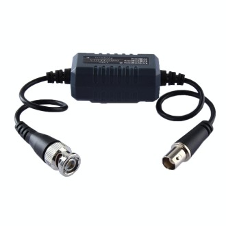 HD CVI/TVI/AHD Coaxial Ground Loop Isolator Video Balun BNC Male to Female Anti-jamming