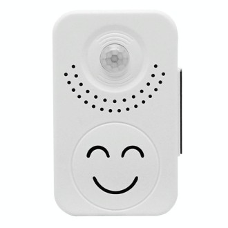 Small Horn Voice Announcement Sensor Entrance Voice Broadcaster Can Used As Doorbell, Specification: Battery Square