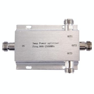 800-2500MHz N Female Adapter 3-Way Power Splitter