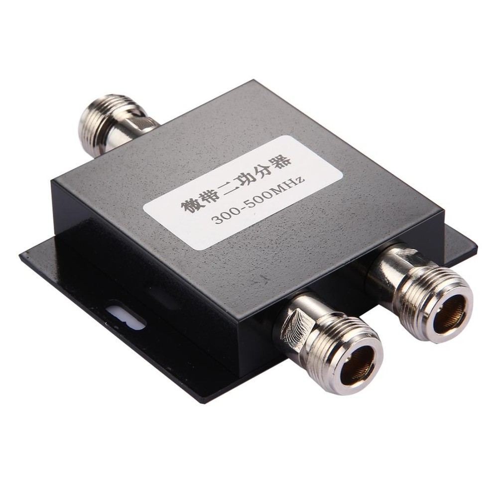 300-500MHz N Female Adapter 2-Way Power Splitter