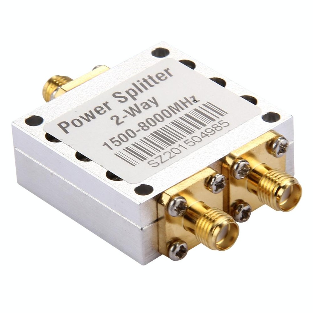 1500-8000MHz SMA Female Adapter 2-Way Power Splitter