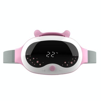 T9 Children's Head-Mounted Cold Compress Meter(Flower Pink)