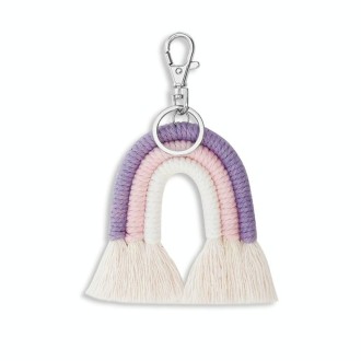 Hand-Woven Bohemian Tassel Bag Pendant(Purple Color K68213)