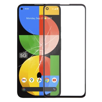 For Google Pixel 5a 5G Front Screen Outer Glass Lens with OCA Optically Clear Adhesive