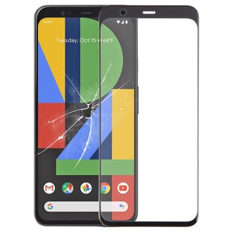 For Google Pixel 4 Front Screen Outer Glass Lens with OCA Optically Clear Adhesive