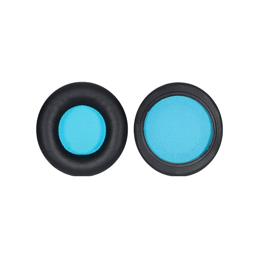 1 Pair Headset Sponge Earmuffs for Audio-Technica ATH-S200BT(Black+Blue)