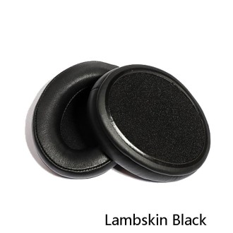 2 PCS Headset Sponge Cover Ear Pad Leather Case For Kingston Cloud Silver II, Colour: Lambskin Black