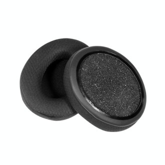 2 PCS Headset Sponge Cover Ear Pad Leather Case For Kingston Cloud Silver II, Colour: Grid