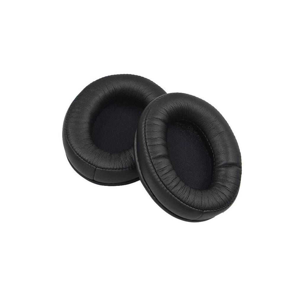 2 PCS Headset Sponge Cover Ear Pad Leather Case For Kingston Cloud Silver II, Colour: Black Splicing