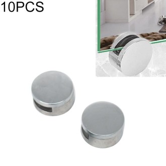 10 PCS Circular Glass Mirror Holder Buckle Fixing Accessories