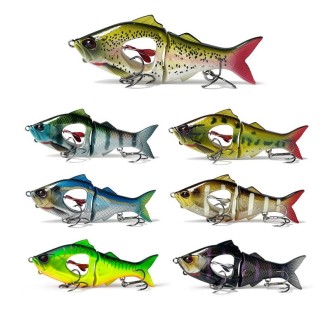 23g/11.5cm Long Casting Slow Sinking Spinning Multi-section Sea Fishing Freshwater Lures(04)