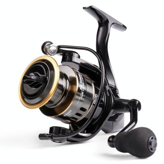 All Metal Rocker Arm Smooth Fishing Reel Spinning Reel, Spec: HE800 (EVA Grip)