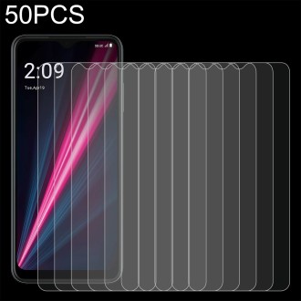 For T-Mobile T Phone Pro 5G 50pcs 0.26mm 9H 2.5D Tempered Glass Film