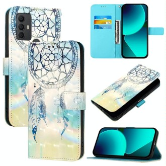 For TCL 306 3D Painting Horizontal Flip Leather Phone Case(Dream Wind Chimes)