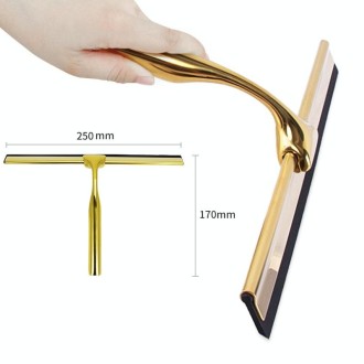 Household Stainless Steel Window Glass Manual Wiper With Circular Hook