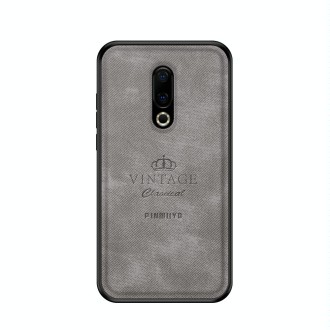 PINWUYO Shockproof Waterproof Full Coverage PC + TPU + Skin Protective Case for Meizu 16 Plus(Gray)