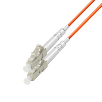 LC-LC Single-Core Multi Mode Fiber Optic Jumper,Length: 3m