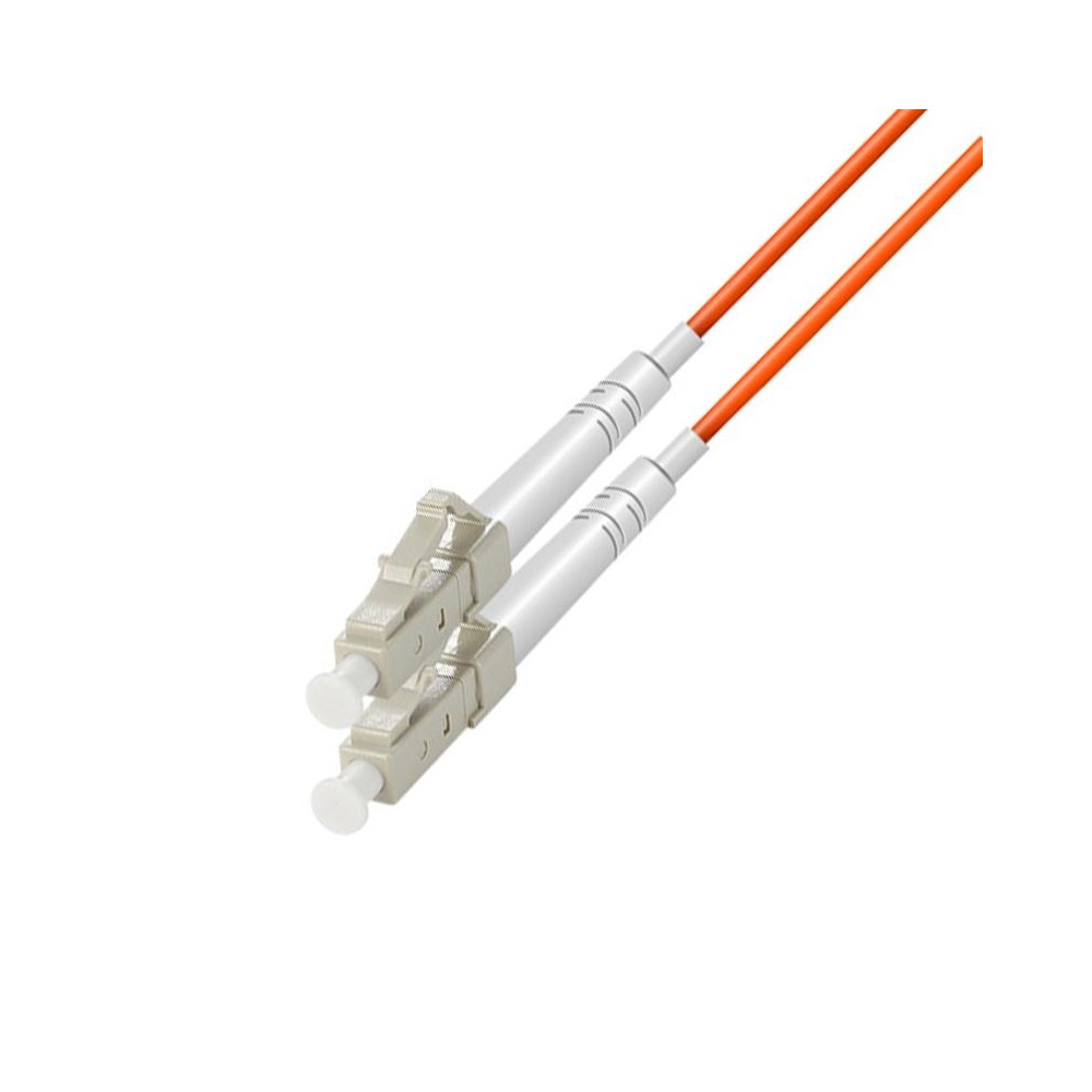 LC-LC Single-Core Multi Mode Fiber Optic Jumper,Length: 3m