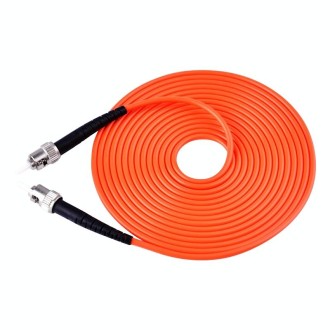 ST-ST Single-Core Multi Mode Fiber Optic Jumper,Length: 3m