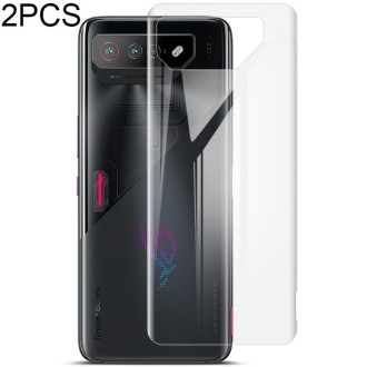 For Asus ROG Phone 7 2pcs imak Curved Hydrogel Film Pnone Back Protector