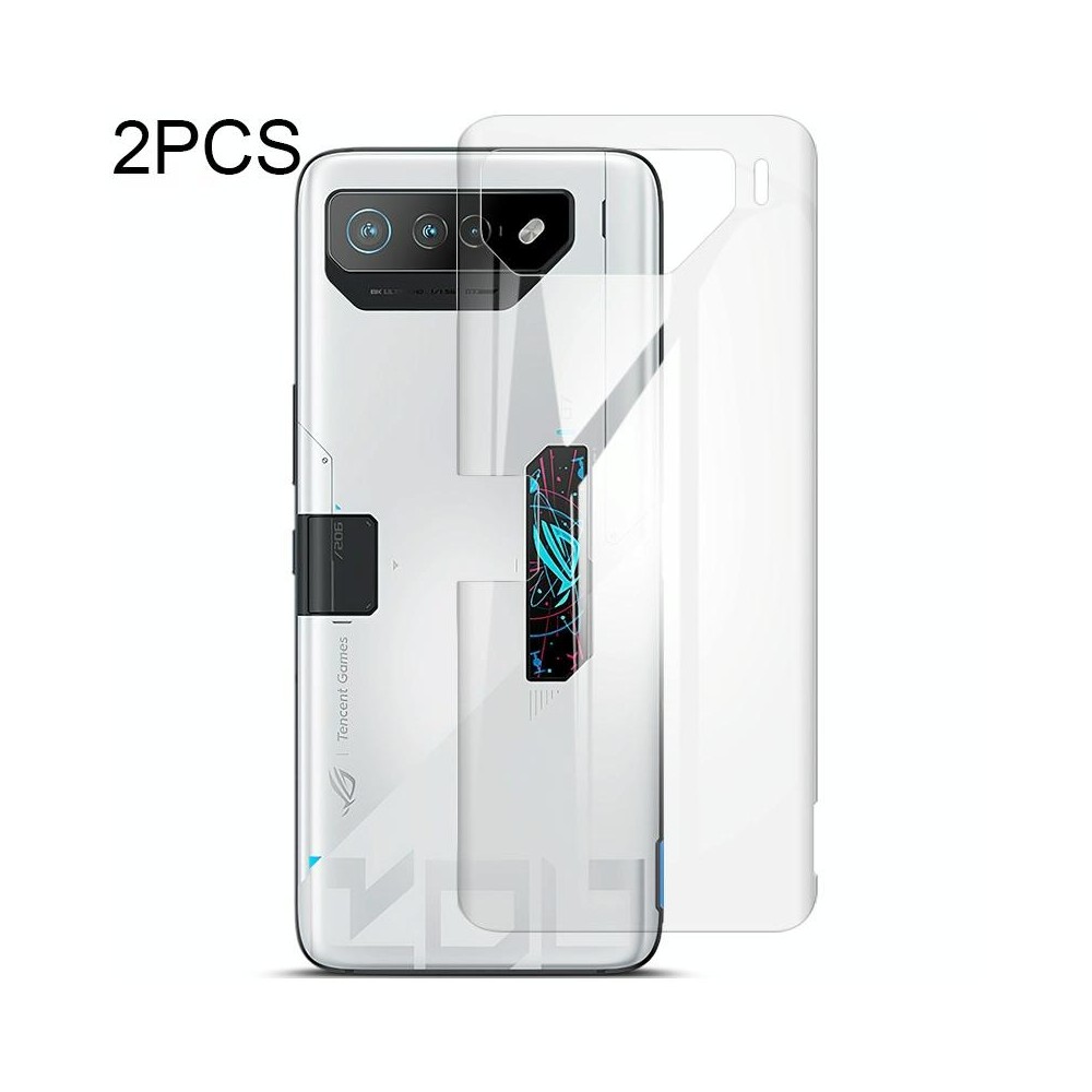 For Asus ROG Phone 7 Pro/Phone 7 Ultimate 2pcs imak Curved Hydrogel Film Pnone Back Protector