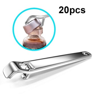 20pcs Beer Oral Liquid Opener Medicine Aluminum Iron Cap Opener