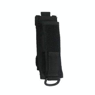 Outdoor Multi-Function Swing Stick Cover Flashlight Bag(Black)