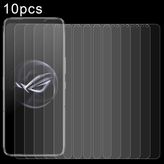 For Asus ROG Phone 7 Ultimate 10pcs 0.26mm 9H 2.5D Tempered Glass Film