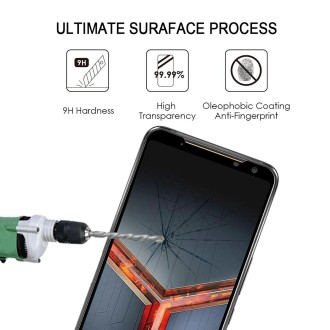 For Asus ROG Phone II ZS660KL Full Glue Full Cover Screen Protector Tempered Glass Film