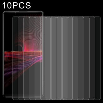 10 PCS 0.26mm 9H 2.5D Tempered Glass Film For Sony Xperia 1 IV