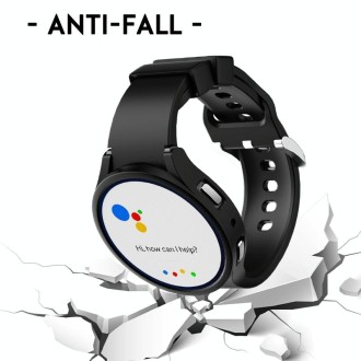 For Samsung Galaxy Watch 6 44mm Half-inclusive PC Watch Protective Case(Starlight Color)