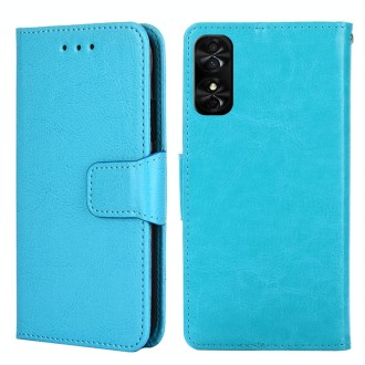 For TCL 50 SE 4G Crystal Texture Leather Phone Case(Sky Blue)