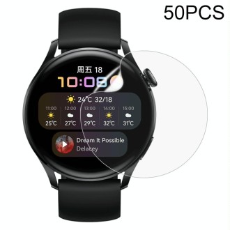 For Huawei Watch 3 50 PCS Soft Hydrogel Film Watch Screen Protector