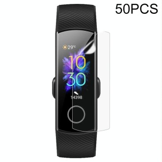 For Honor Band 5 50 PCS Soft Hydrogel Film Watch Screen Protector